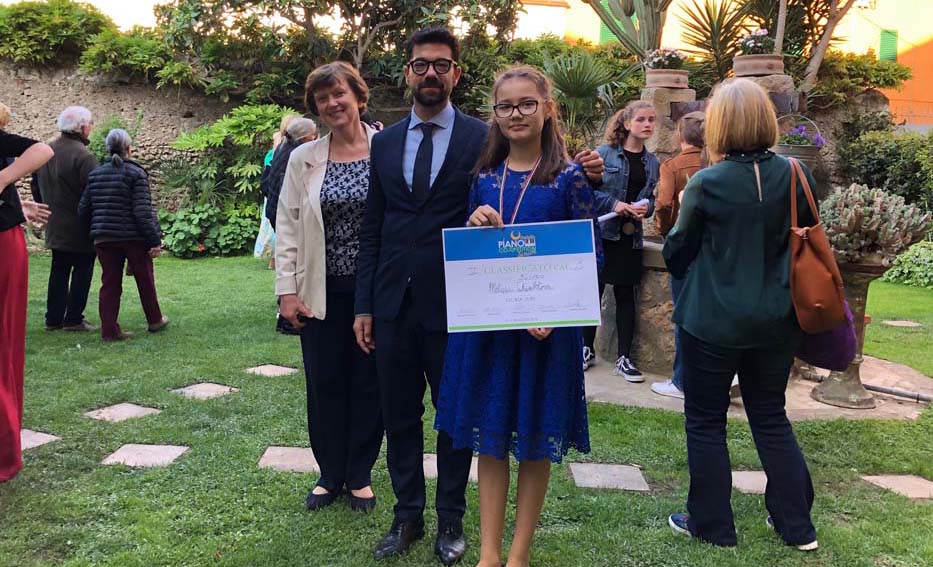 AKCMV audzēknei izcili panākumi Starptautiskā konkursā Itālijā